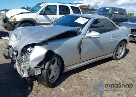 2001 Mercedes-Benz Slk 230 Kompressor z USA, uszkodzony, nr VIN WDBKK49F91F182327